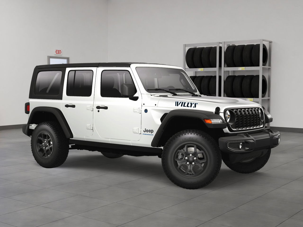 2025 Jeep Wrangler 4-Door Willys 4xe